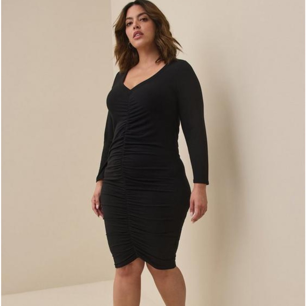 Torrid Black Mini Jersey Bodycon Dress NWT